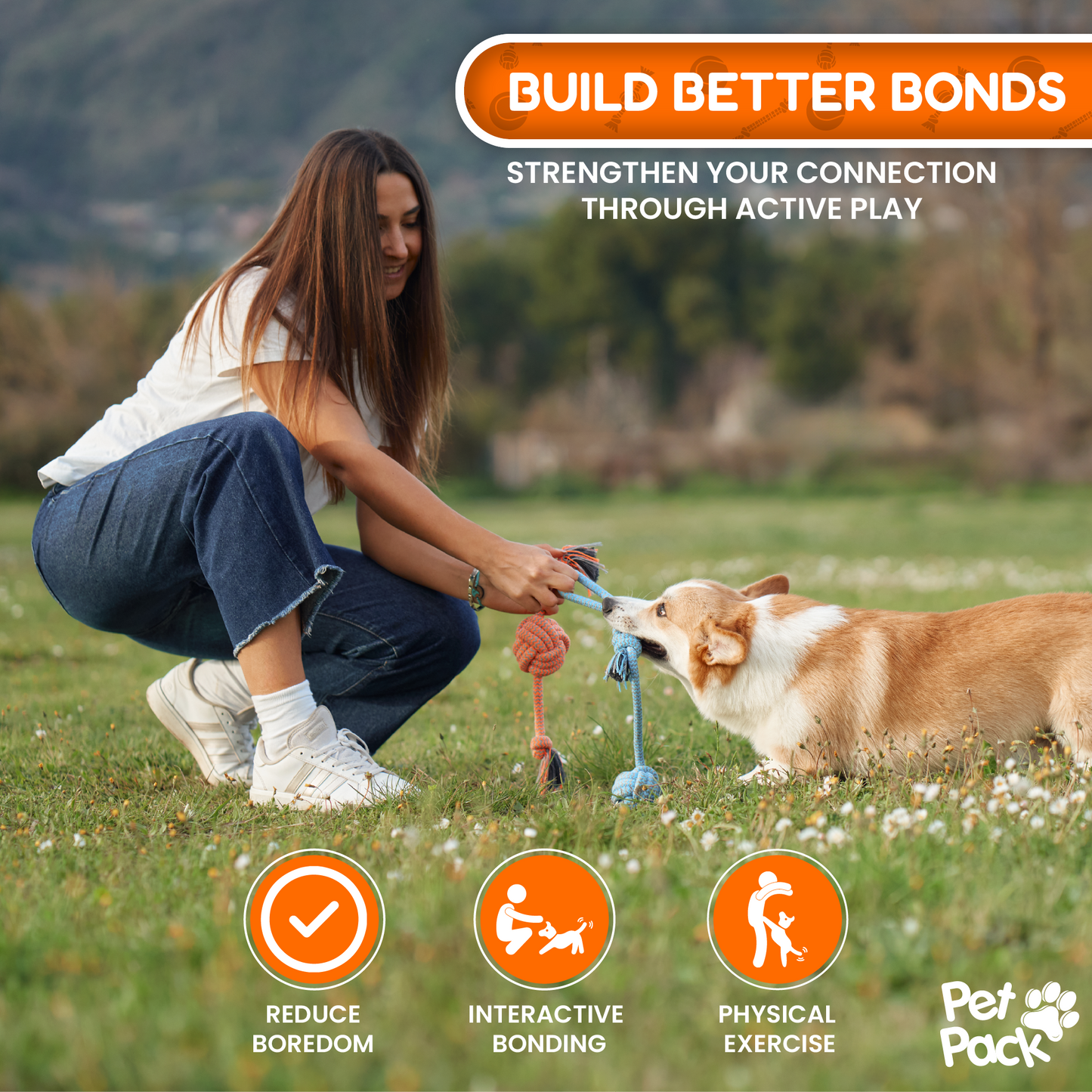 Pet Pack® Dog Toy Set