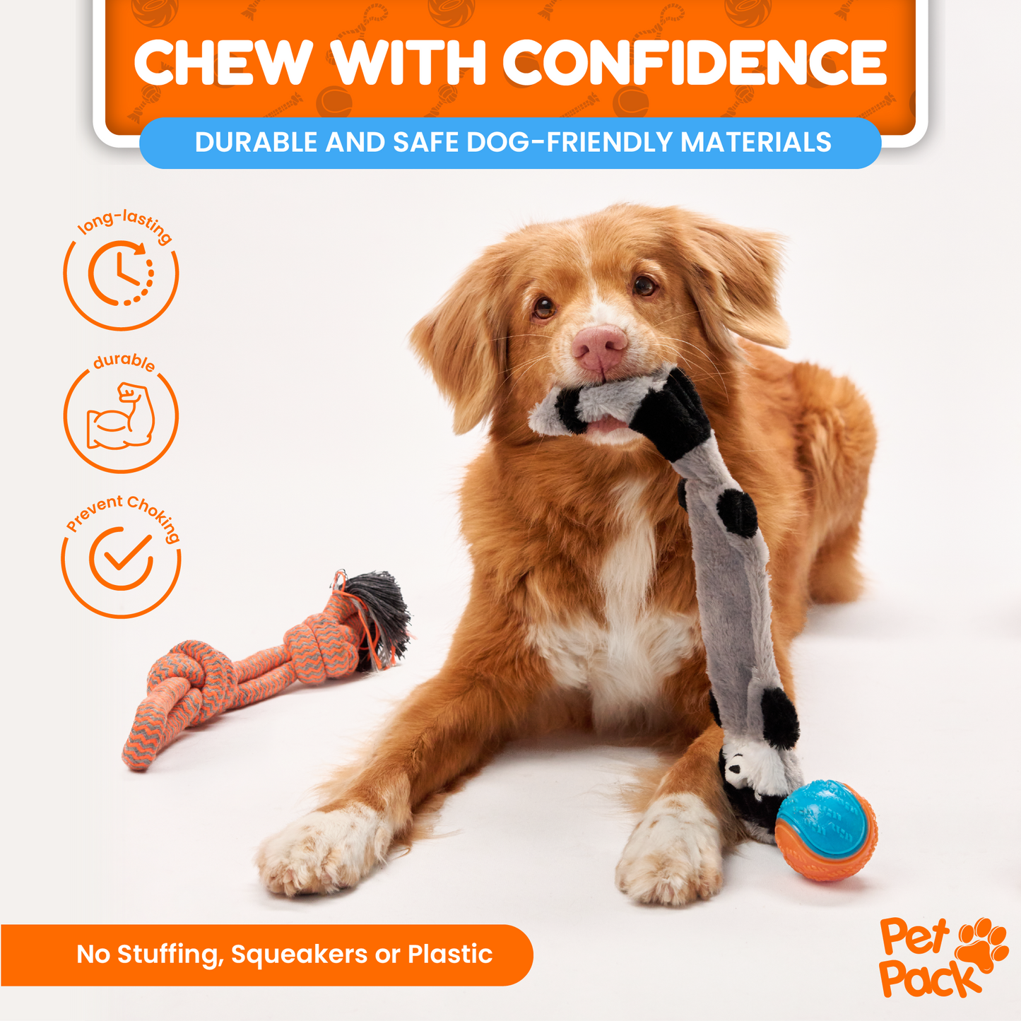 Pet Pack® Dog Toy Set