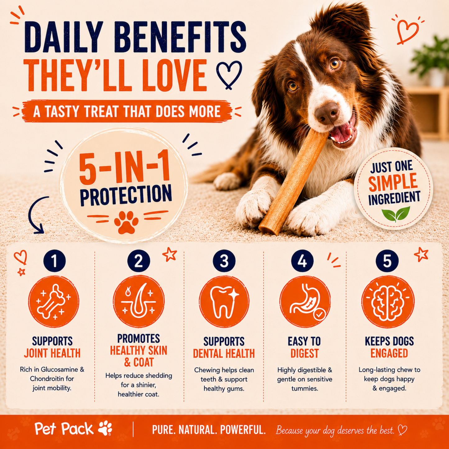 Pet Pack® Collagen Sticks - Large