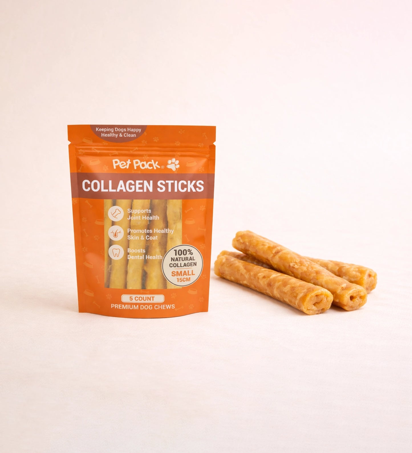 Pet Pack® Collagen Sticks - Small