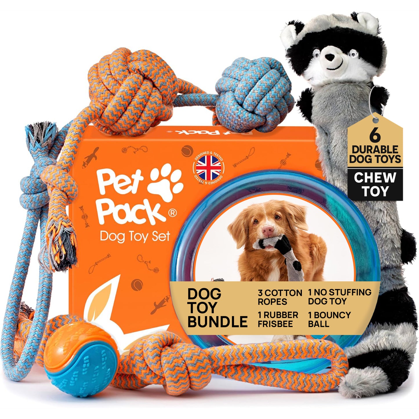 Ensemble de jouets pour chien Pet Pack® 